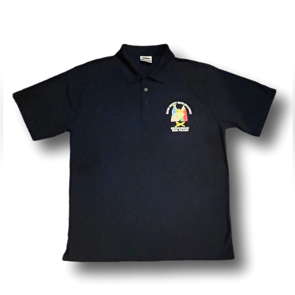 Vintage Marine Security Guard Detachment polo XL.  Minsk, Belarus.